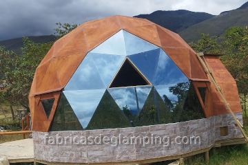 glamping en madera