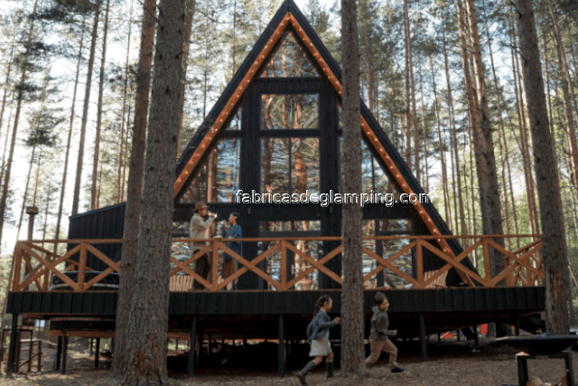 cabaña para glamping